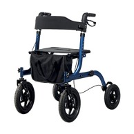 Epic Air Rollator Walker With Seat And Brakes
