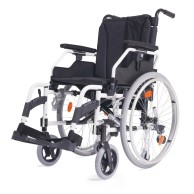 Demetra Lightweight Self-propelled Folding Wheelchair With Double Cross Brace