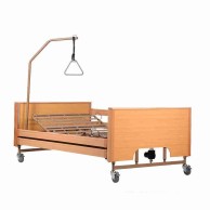 Socrate 120 Electric Hospital Bed With Height Adjustment + Lifting Pole