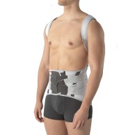 Carbonlite92 Lumbar Support Orthopedic Corset With Shoulder Straps