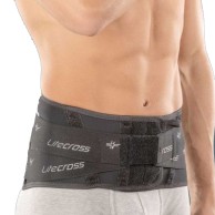 Litecross93 Black Lumbar Support Brace Orthopedic Bust