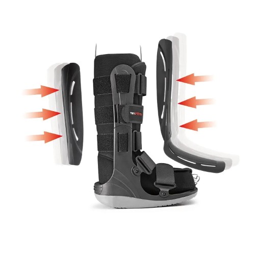Foot braces - To4301 High Semi-rigid Pneumatic Boot Foot Brace