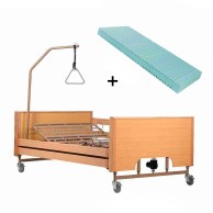 Socrate Elevabile Electric Hospital Bed + Mattress And Patient Lift