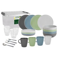 All Inclusive Dolomit Complete Camping Tableware Set