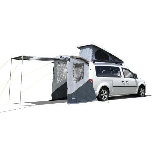 Camping Tents and Kitchens - Rear Veranda Awning Pilote Caddy 5 Minivan Bus
