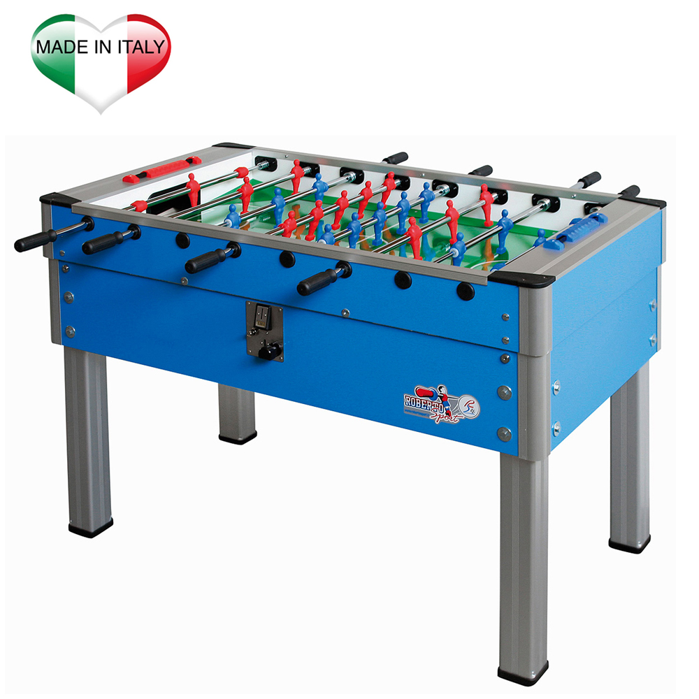 Indoor football table - Roberto Sport New Camp Super Foosball Table With Retractable Rod Coin Acceptor