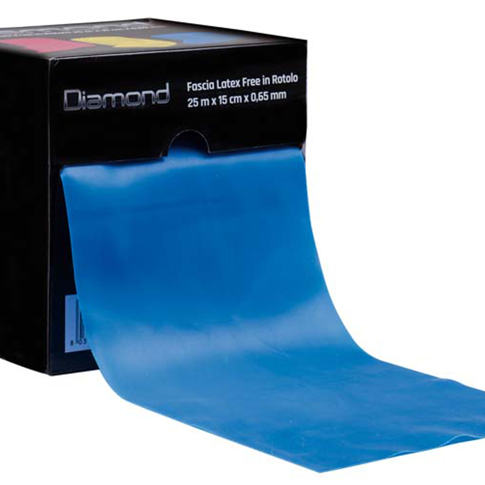Fitness and Pilates accessories - Diamond Latex Free Elastic Band In Roll