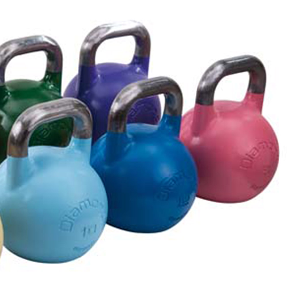 Kettlebell - Diamond Olympic Kettlebell In Matt Steel
