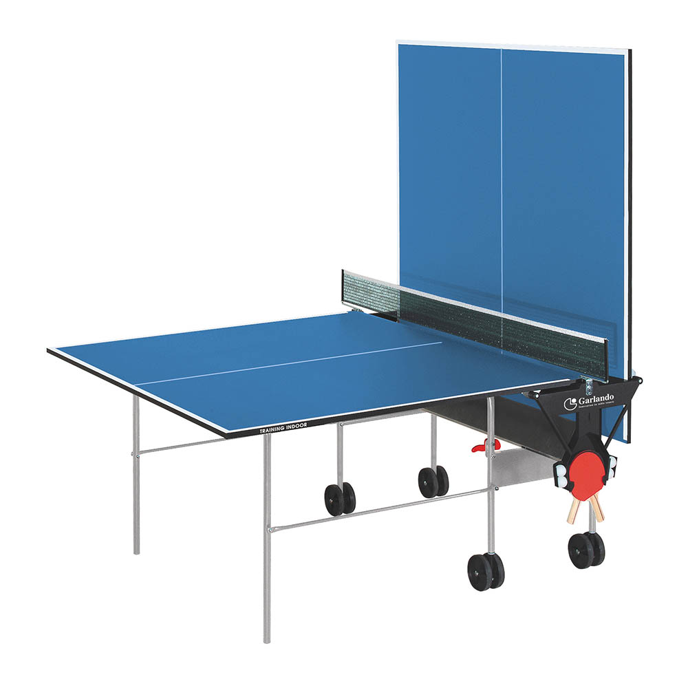 Ping Pong Tables - Garlando Indoor Ping Pong Training Table With Wheels For Indoor Use