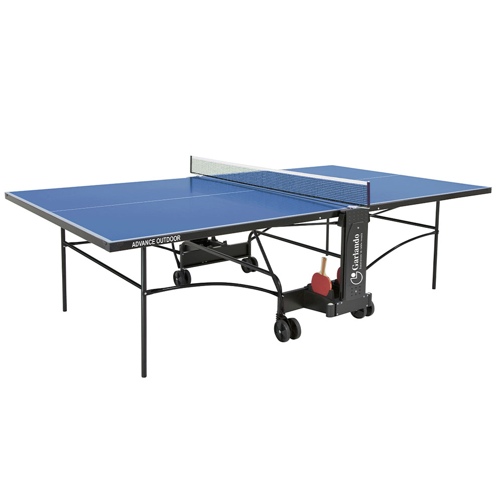 Ping Pong Tables - Garlando Advance Outdoor Ping Pong Table With Wheels For Outdoor