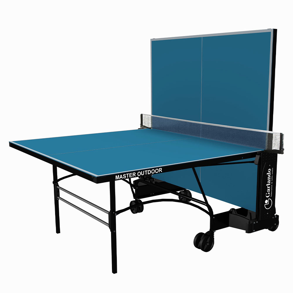 Ping Pong Tables - Garlando Master Outdoor Ping Pong Table With Wheels For Outdoor