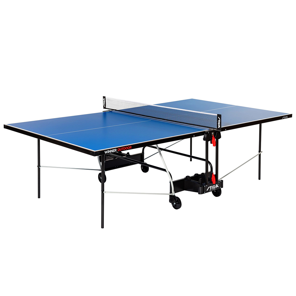 Ping Pong Tables - Stiga Winner Outdoor Table Tennis Table Blue Top