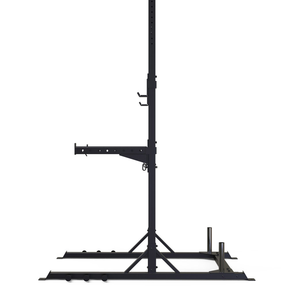 Langhantelständer - Toorx Chrono Pro Line Squat Stand Wlx-3200 Mit 6 Stahlstangen Für Bänder