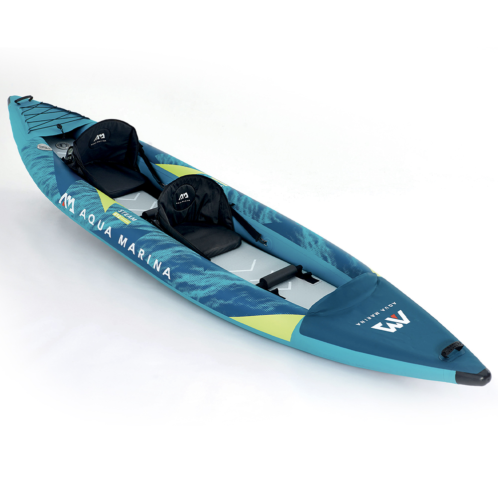 Canoe e Kayak - Aqua Marina Canoa Kayak Gonfiabile 2 Posti Steam 412