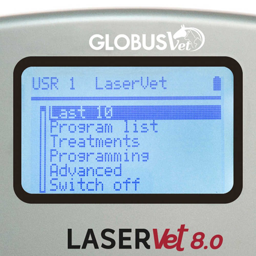 Lasertherapie - Globus Veterinär-lasertherapie Laservet 8.0