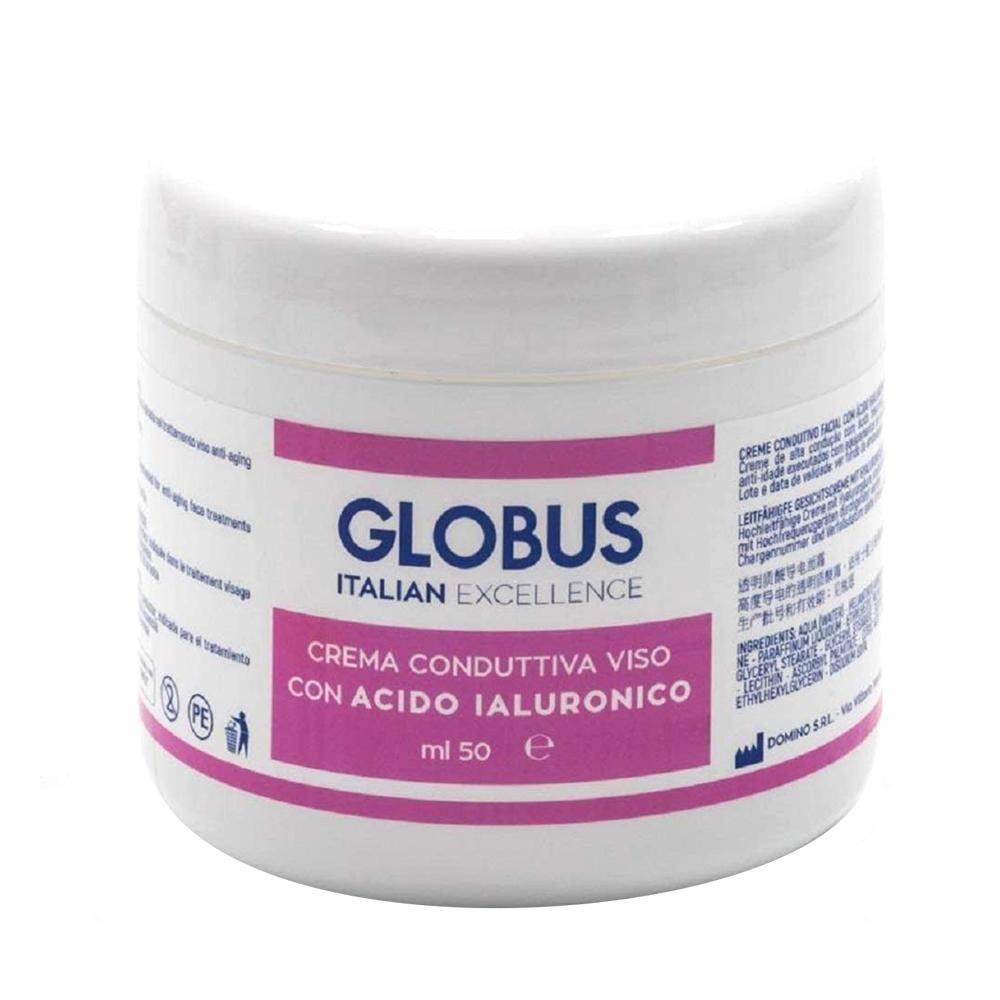 Accesorios de tecarterapia - Globus Crema Conductora De ácido Hialurónico Para Tecarterapia Belleza