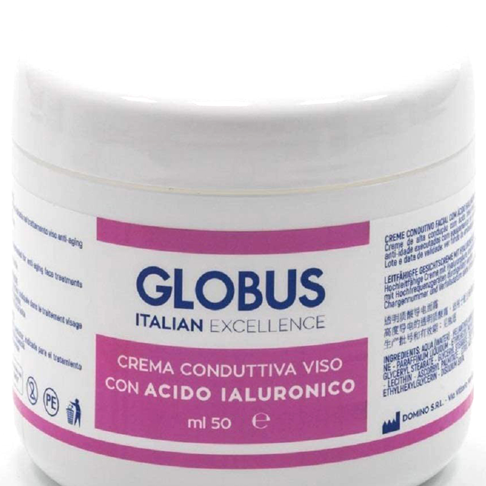 Accesorios de tecarterapia - Globus Crema Conductora De ácido Hialurónico Para Tecarterapia Belleza