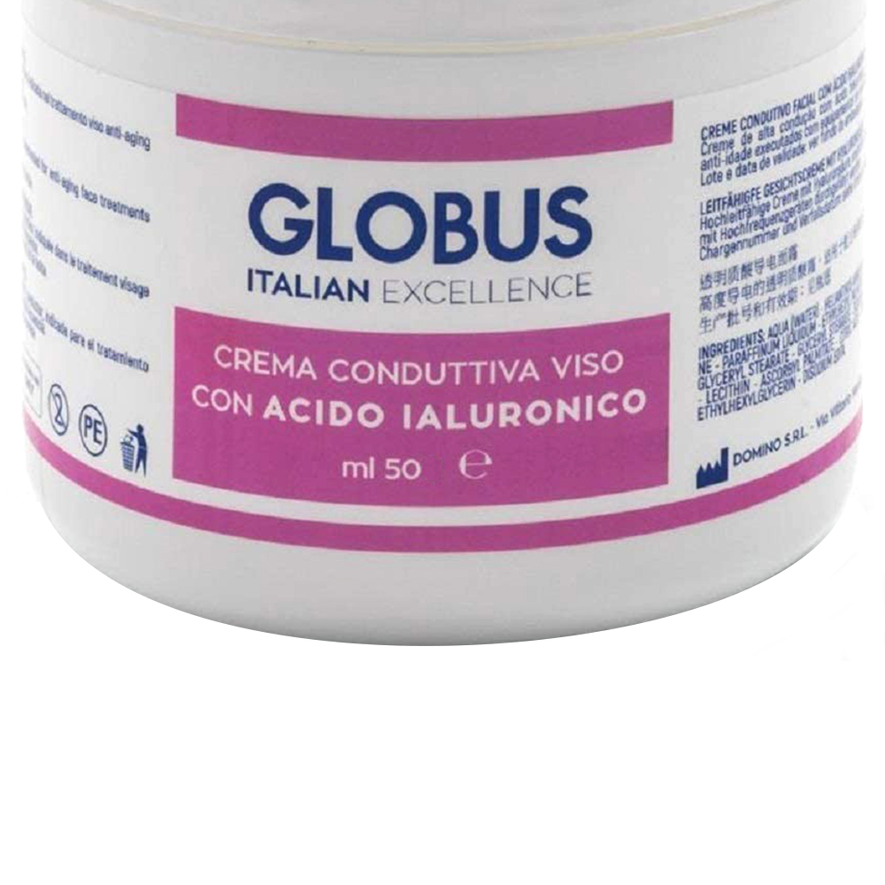 Accessori Tecarterapia - Globus Crema Conduttiva All' Acido Ialuronico Per Tecarterapia Beauty