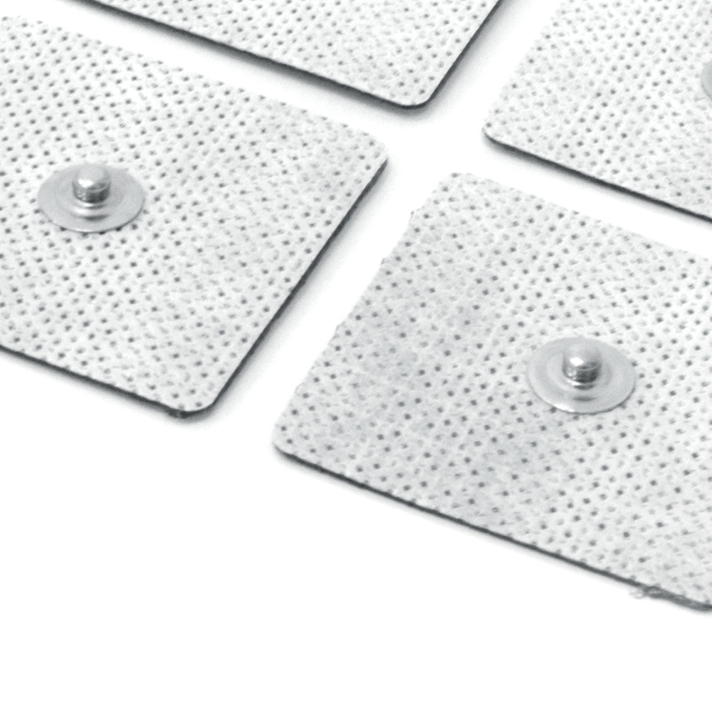 Accessoires pour électrostimulateurs - Globus Pack De 4 électrodes Clips Carrées Pour électrostimulateurs