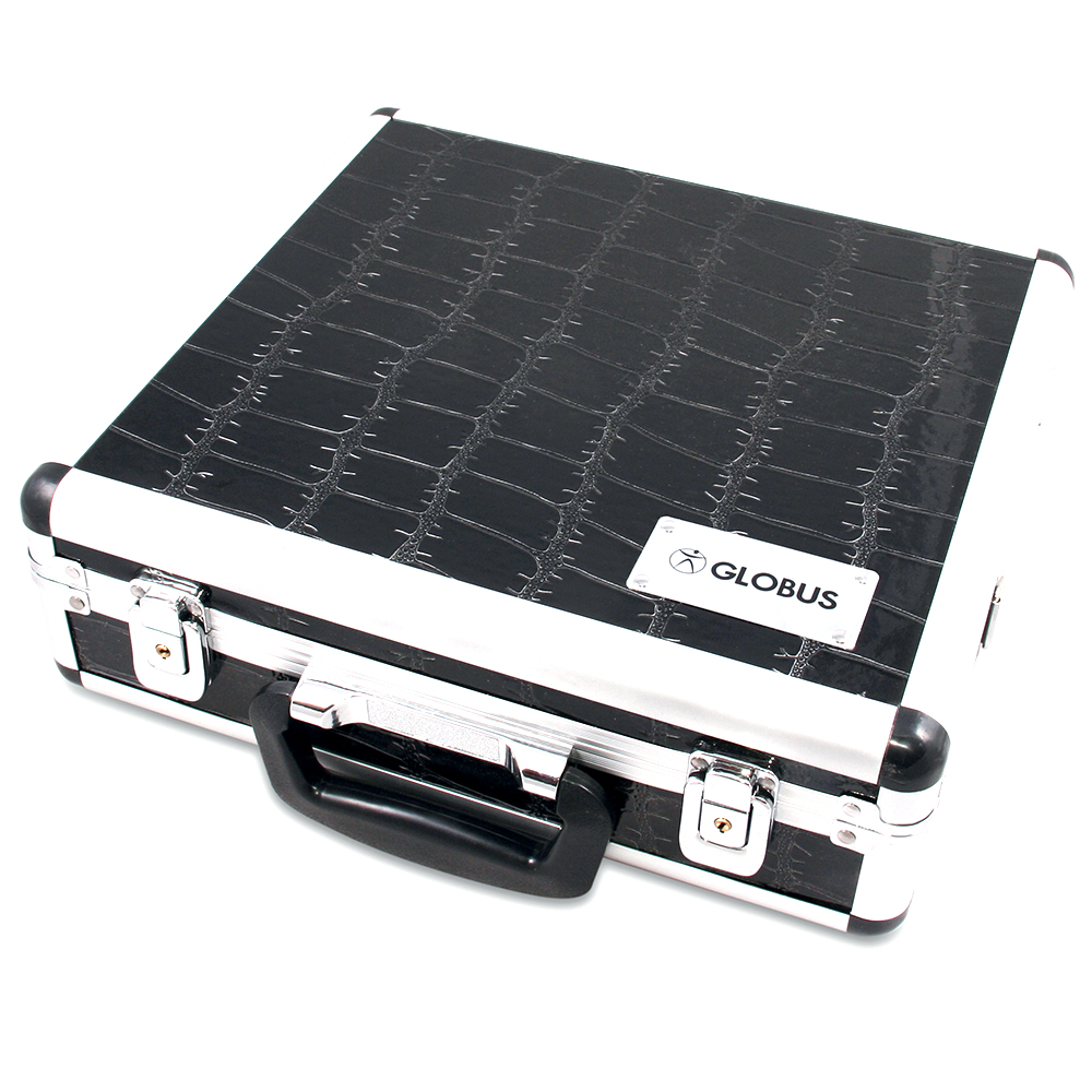 Accessori Radiofrequenza - Globus Valigetta In Alluminio Nera Per Rf Clinic Pro E Body