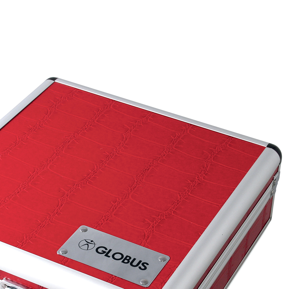 Accesorios de radiofrecuencia - Globus Estuche De Aluminio Rojo Para Rf Beauty Mini