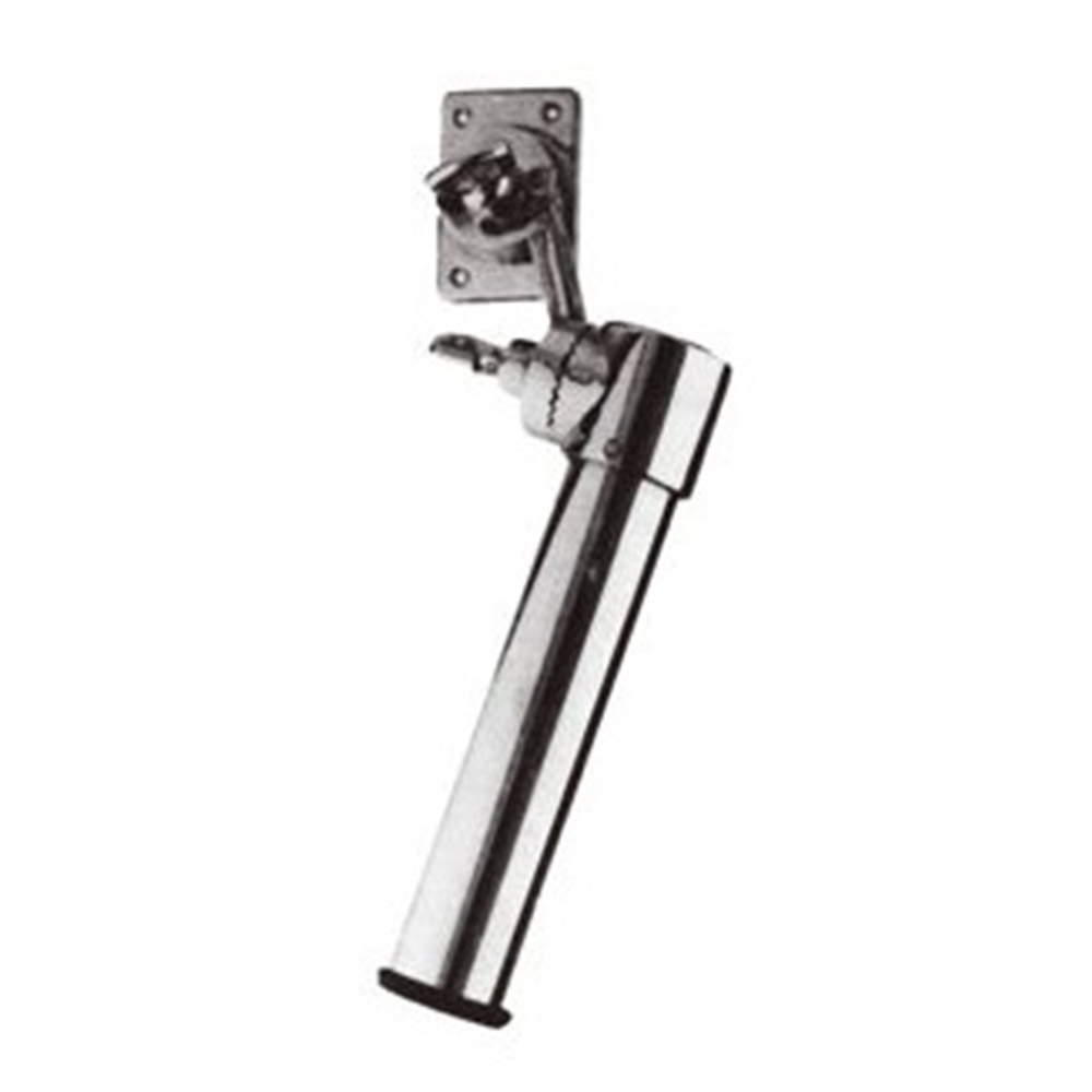 Boat rod holders - Sedilmare Wall Mounted Rod Holder In Chromed Brass With Double Joint