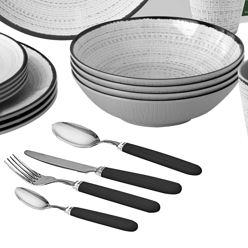 Tableware set - Brunner Tivoli All Inclusive Melamine Dinnerware Set 36pcs