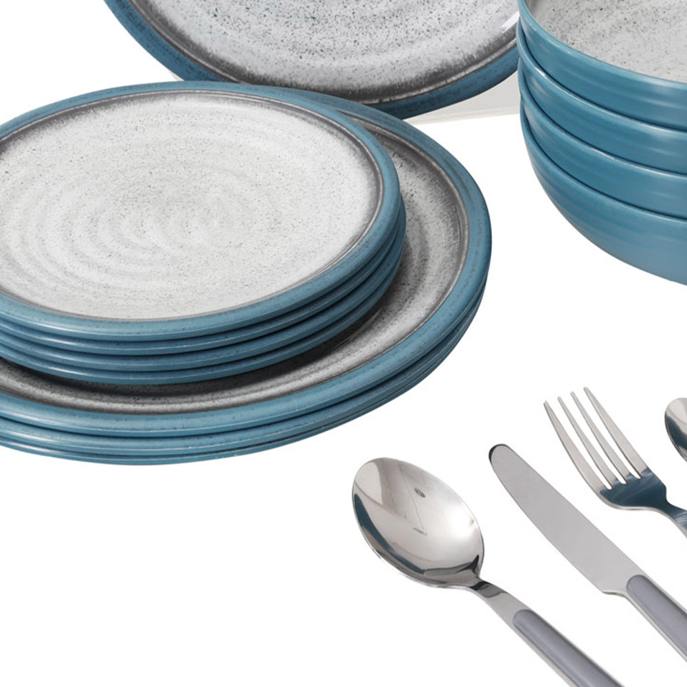 Tableware set - Brunner All Inclusive Tuscany 36-piece Melamine Dinnerware Set