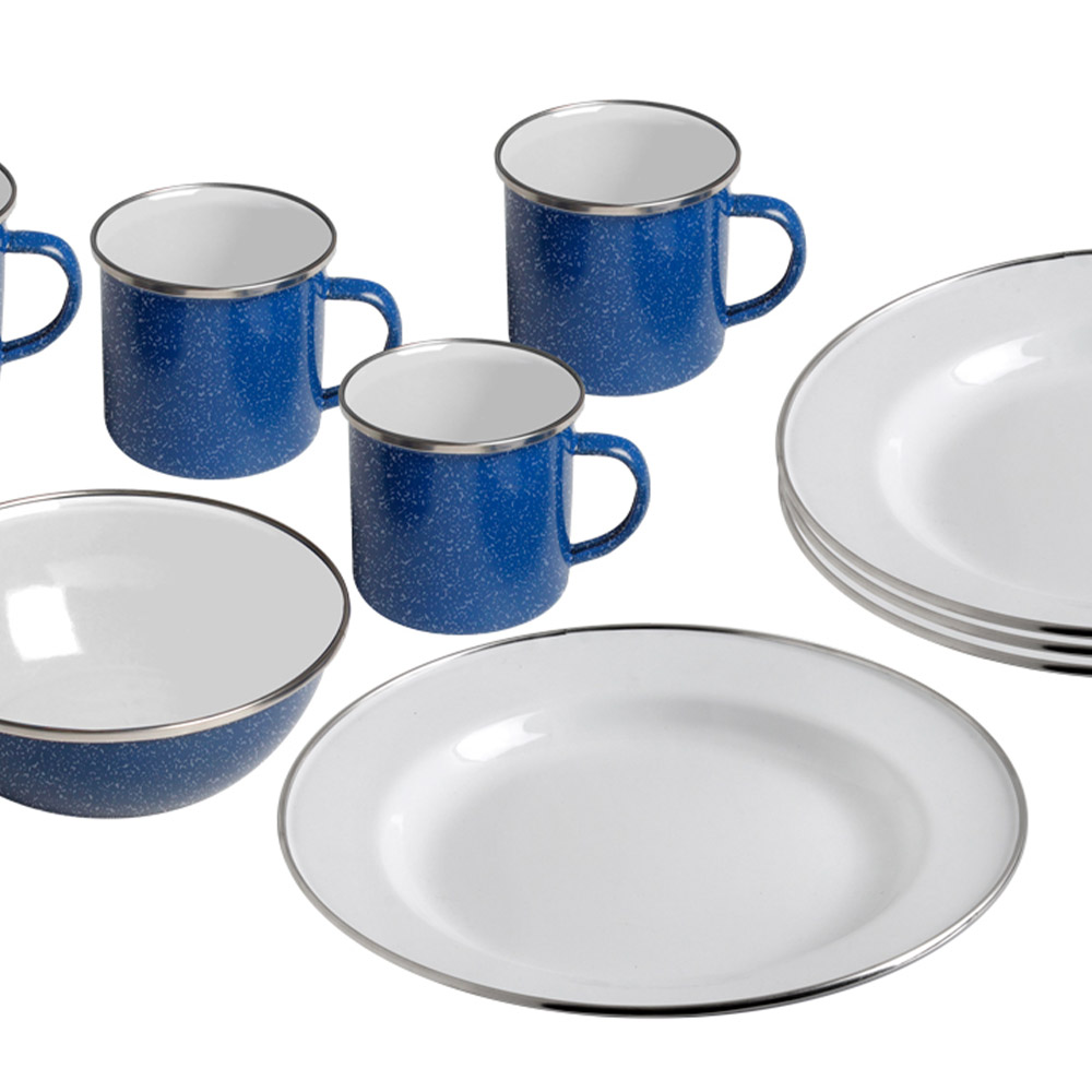 Tableware set - Brunner Eastwood 12pc Melamine Dinnerware Set