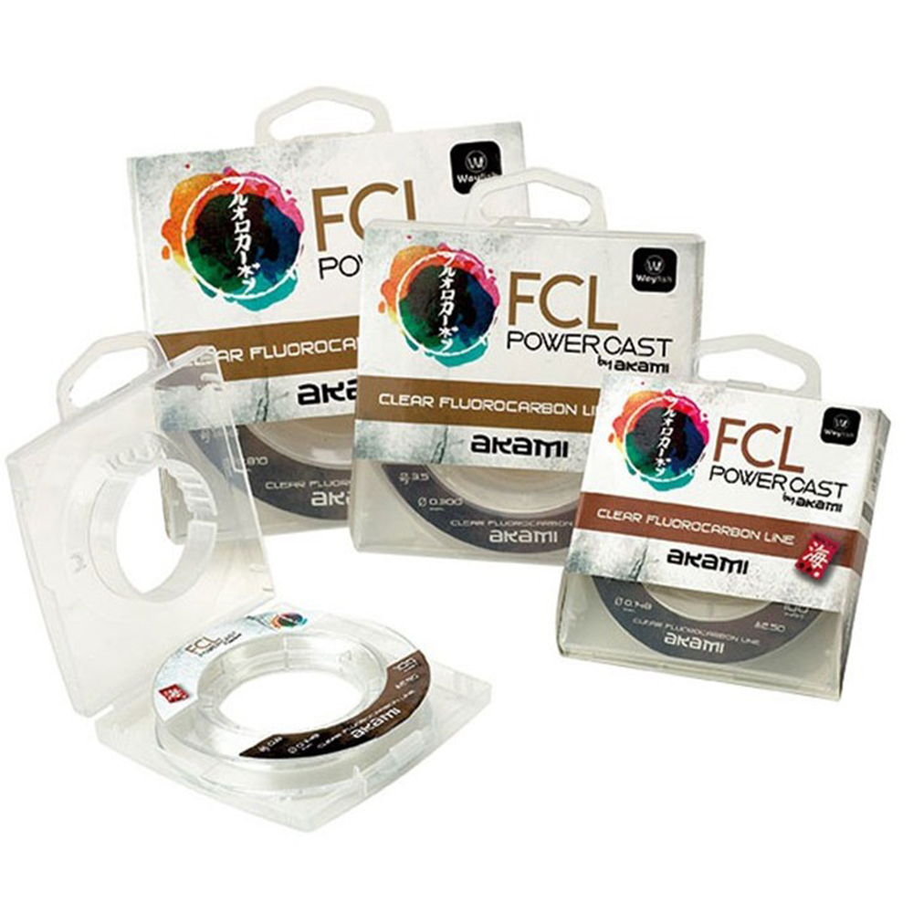 Fluorocarbon - Akami Fishing Line Fcl Power Cast Transparent