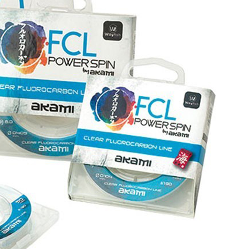 Fluorocarbon - Akami Fishing Line Fcl Power Spin