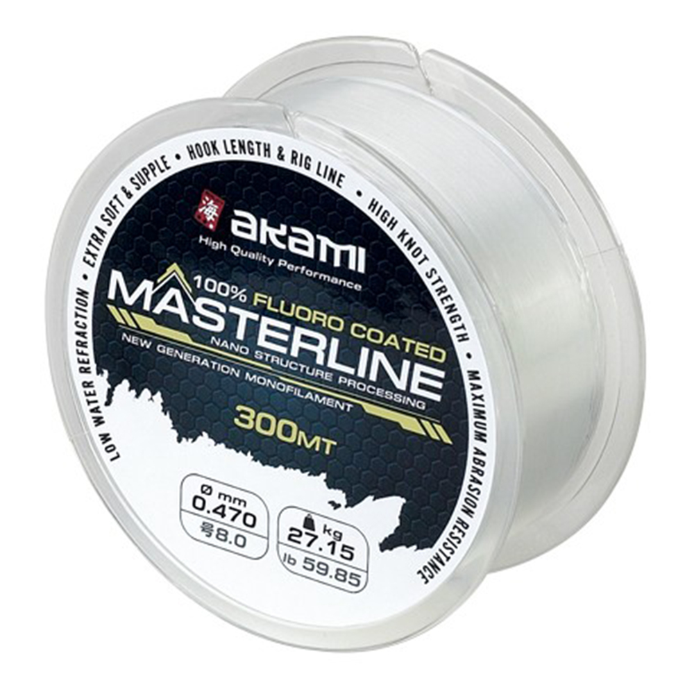 Nylon - Akami Monofilament In Nylon Masterline White