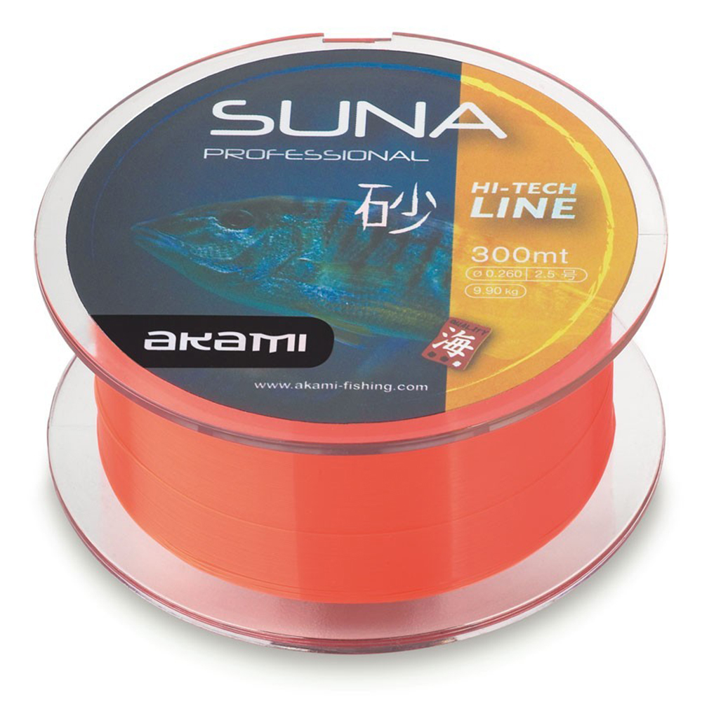 Nylon - Akami Monofilament En Nylon Suna Orange Fluo