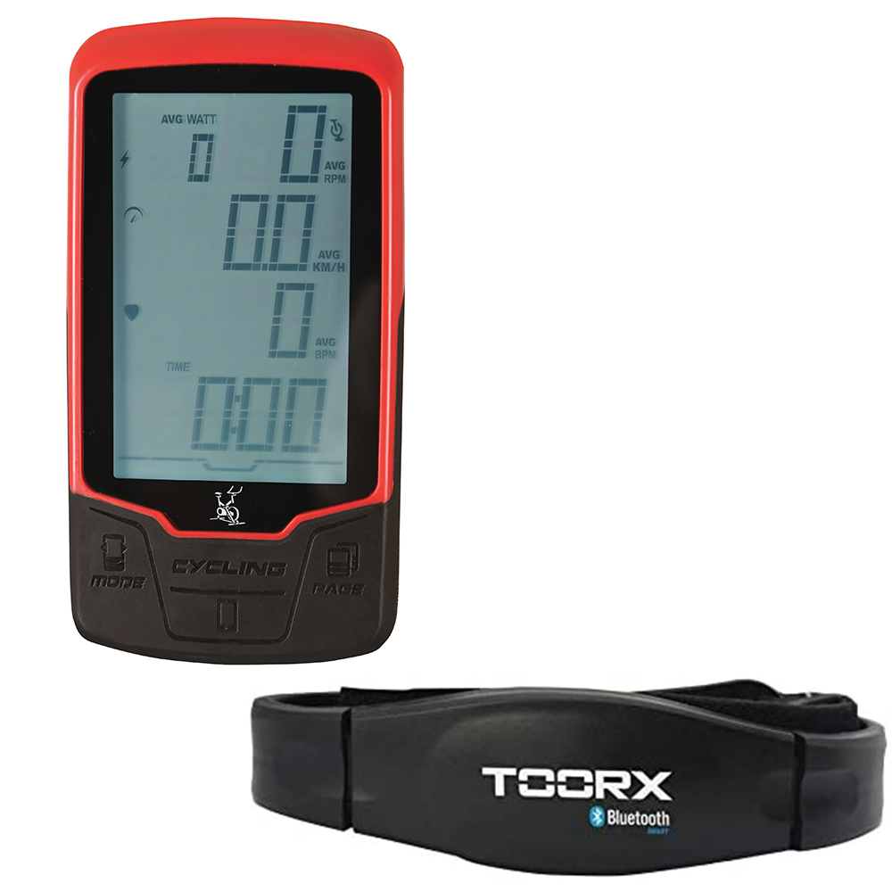 Fitness and Pilates accessories - Toorx Computer + Heart Rate Monitor For Srx 9500