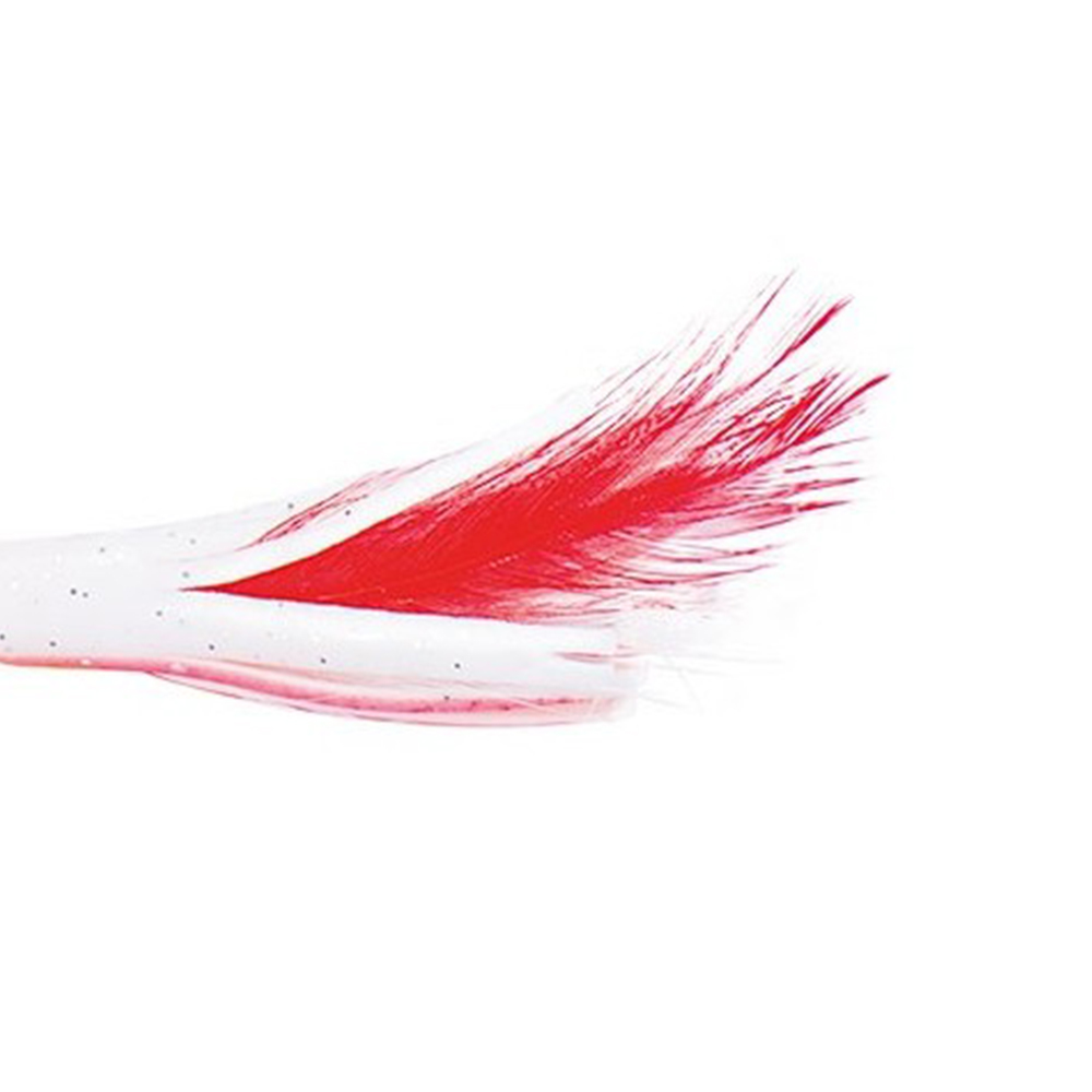 Traina silicones - Sugoi Piuma With Flash Feather Hook