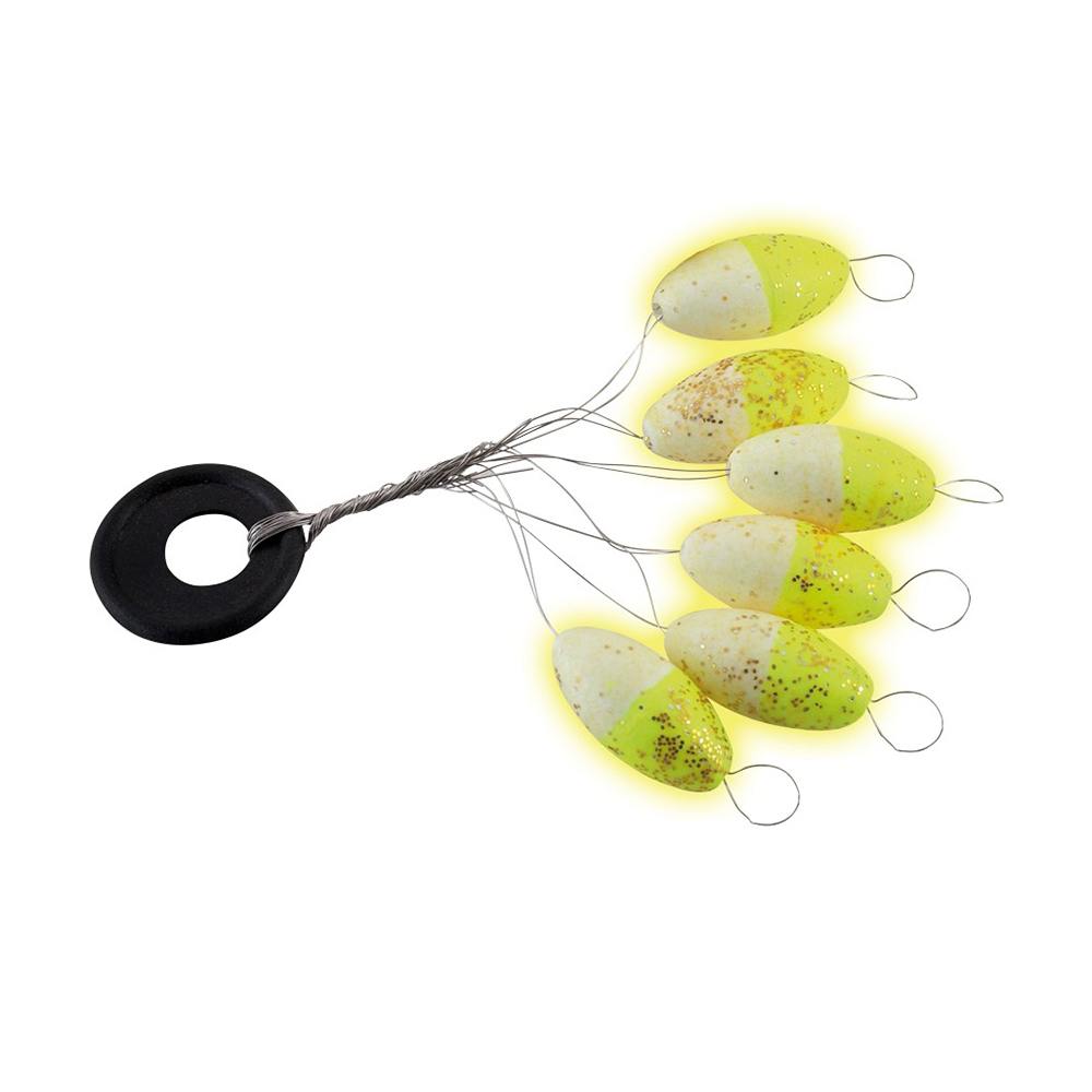 Beads and Stoppers - Sele Float Oval Fluo