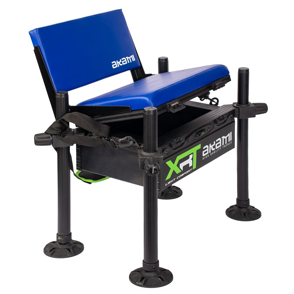 Fishing Seatboxes - Akami Stool Xrt With Backrest