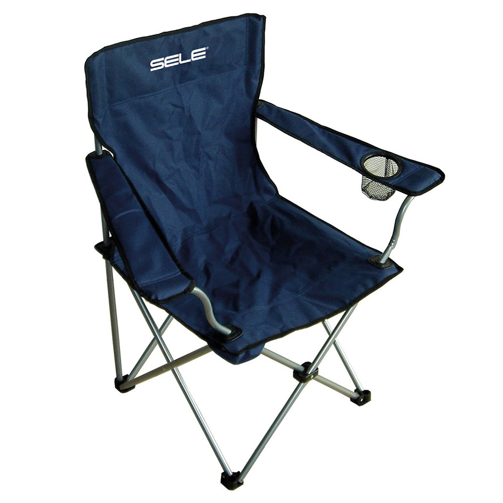 Fishing chairs - Sele Foldable Chair With Big Armrests