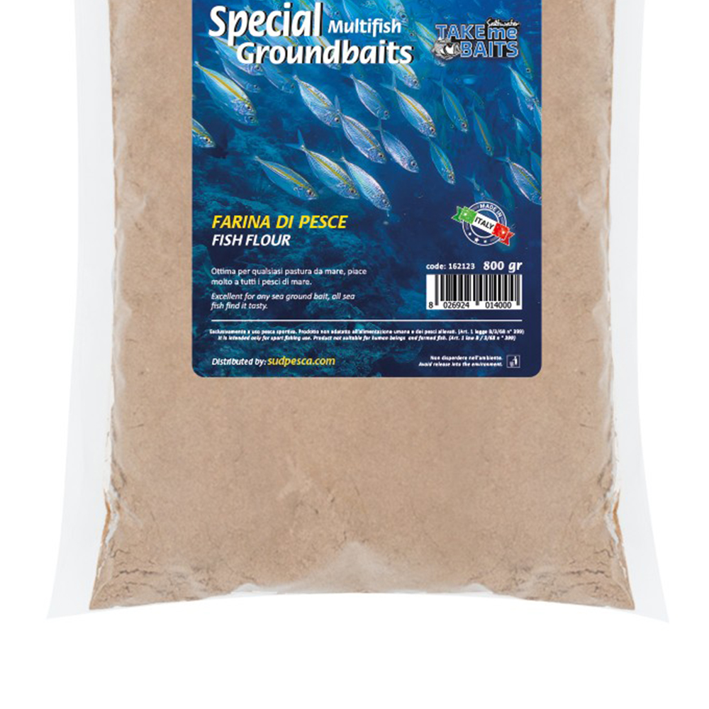 Fishing Groundbaits - Take me Baits Sea Groundbait Fish Flour