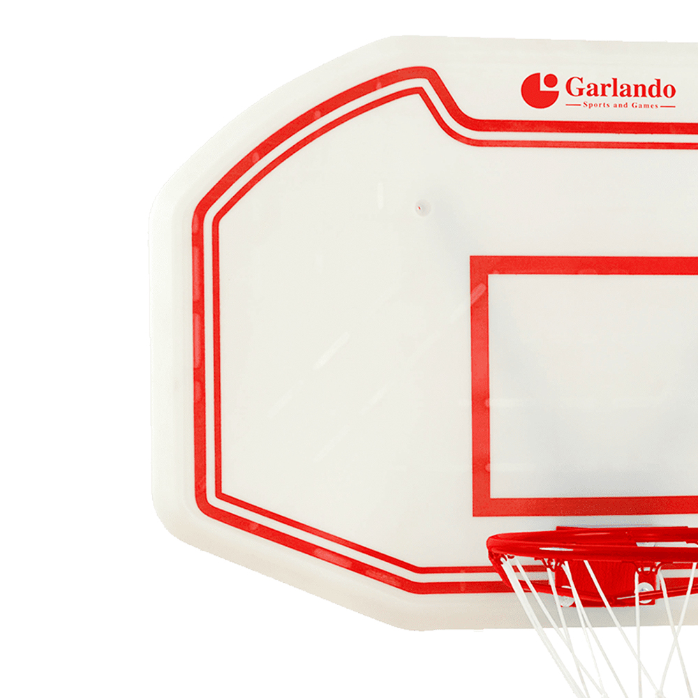 basket-ball - Garlando Panier De Basket Seattle 110 X 70 Cm à Fixer Au Mur