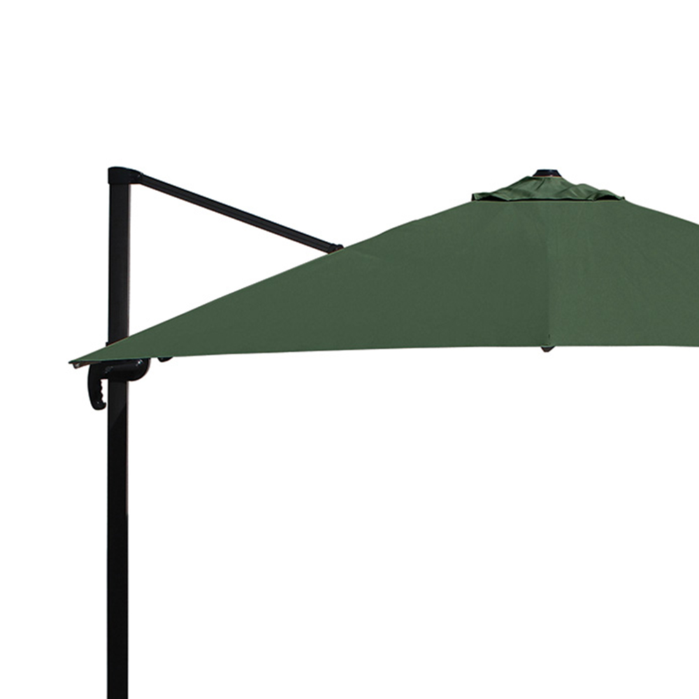 Outdoor umbrellas - Maffei Antibes Garden Umbrella In Polyma 300x400cm Side Pole 54/86mm