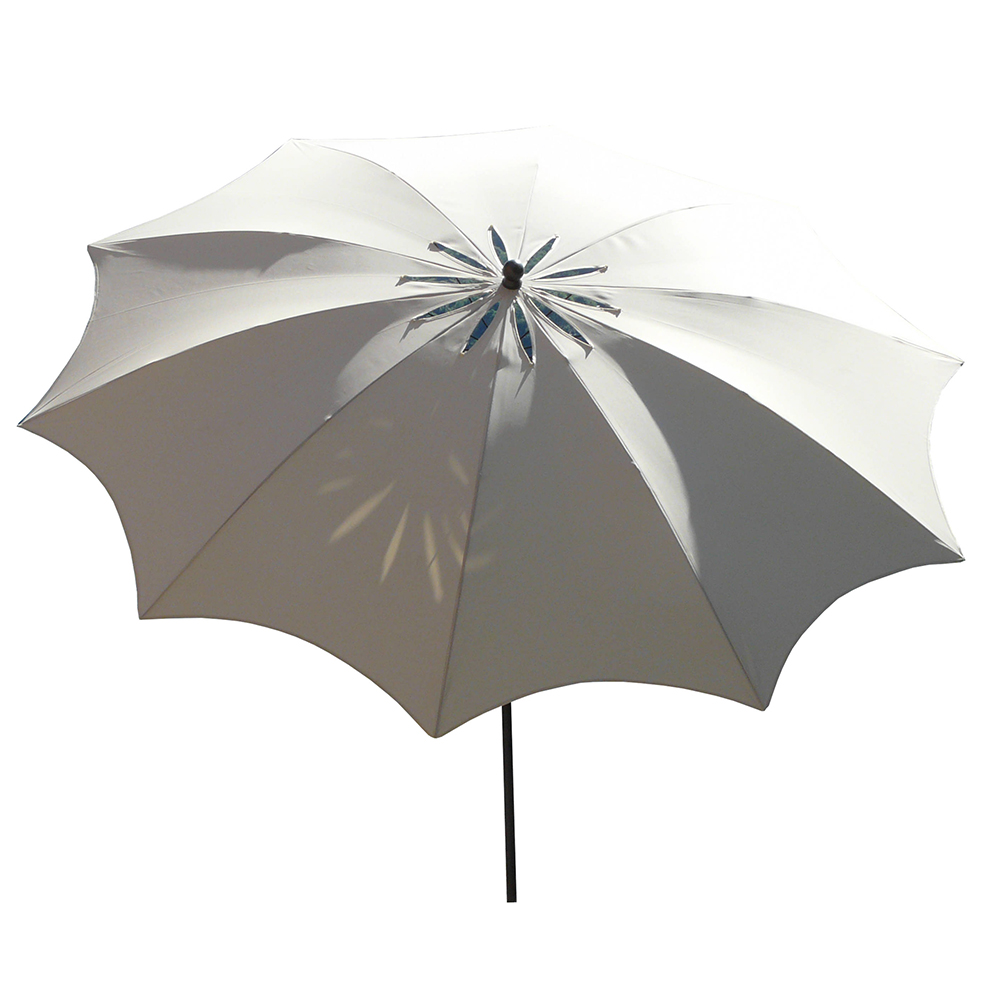 Outdoor umbrellas - Maffei Bea Garden Umbrella In Polyma Ø200cm Central Pole Ø27/30mm