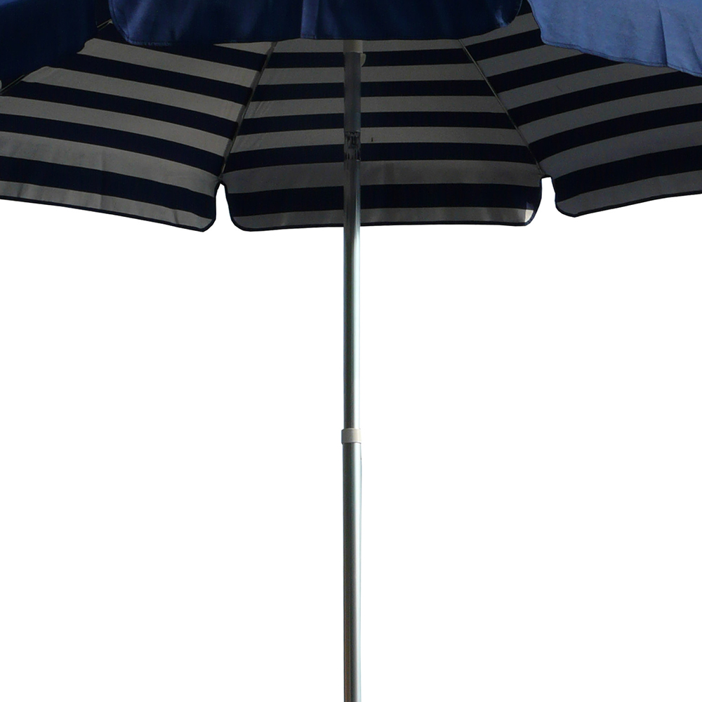 Outdoor umbrellas - Maffei Venice Garden Umbrella In Cotton ø200cm Central Pole 34/37mm
