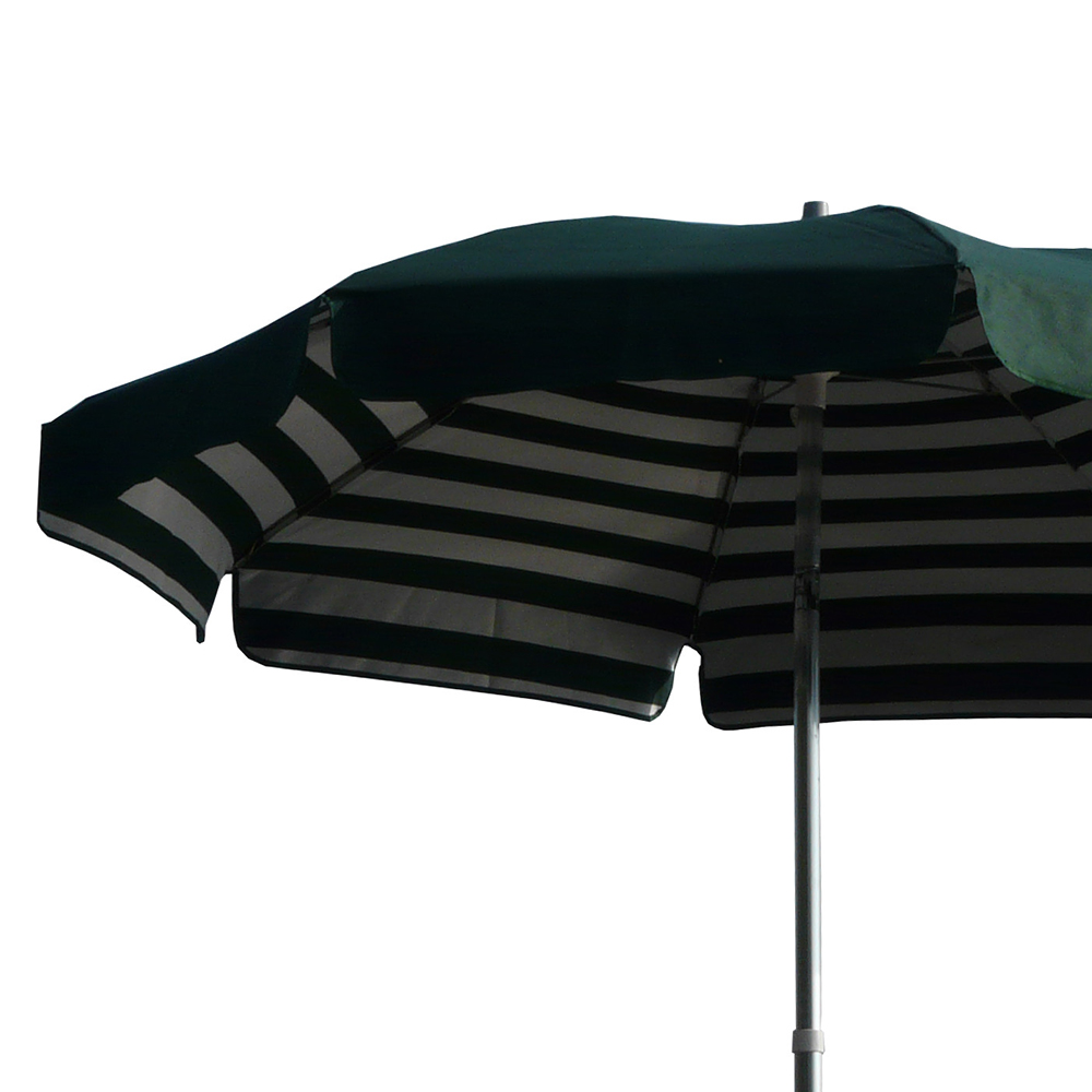 Outdoor umbrellas - Maffei Venice Garden Umbrella In Cotton ø200cm Central Pole 34/37mm