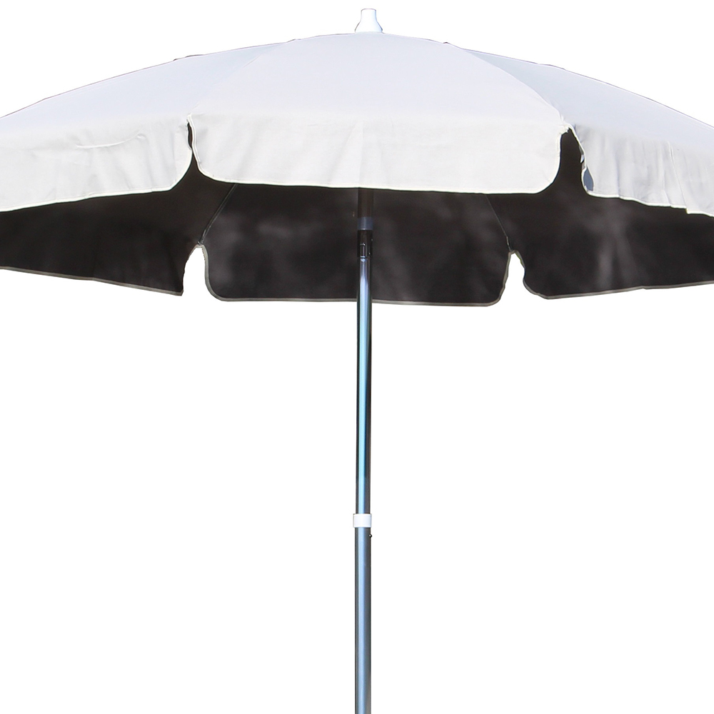 Outdoor umbrellas - Maffei Ombrellone Da Giardino Venezia In Cotone ø200cm Palo Centrale 34/37mm