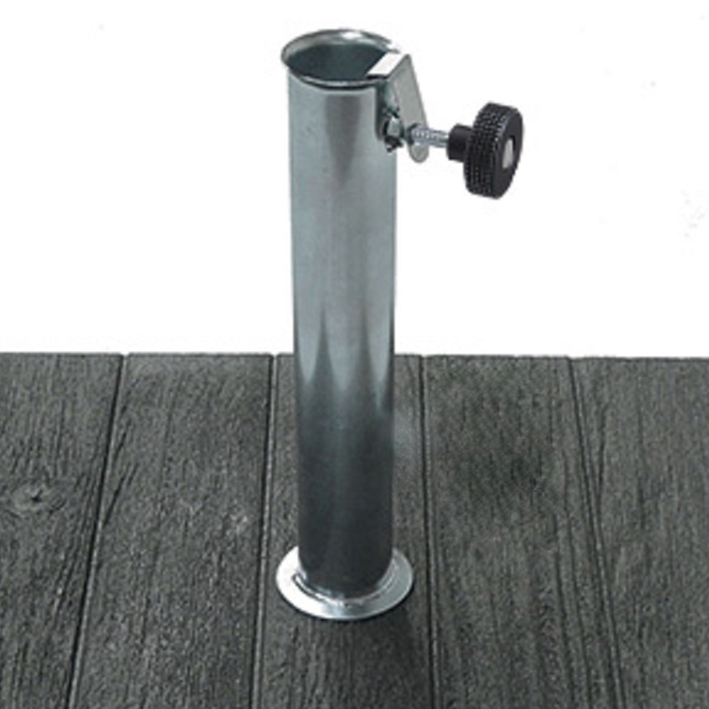 Umbrella bases and supports - Maffei Cement Base 20 Kg Central Tube For Gray Umbrellas