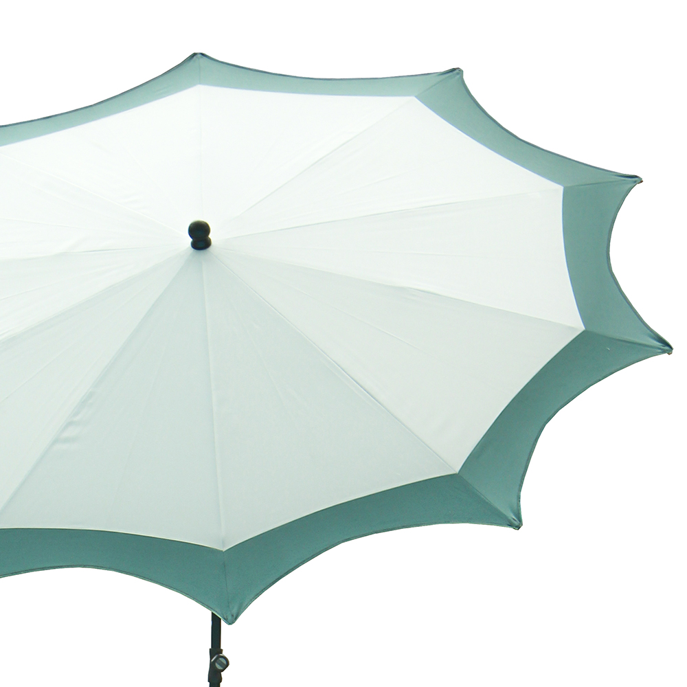 Outdoor umbrellas - Maffei Star Garden Umbrella In Dralon Ø250cm Central Pole 27/30mm