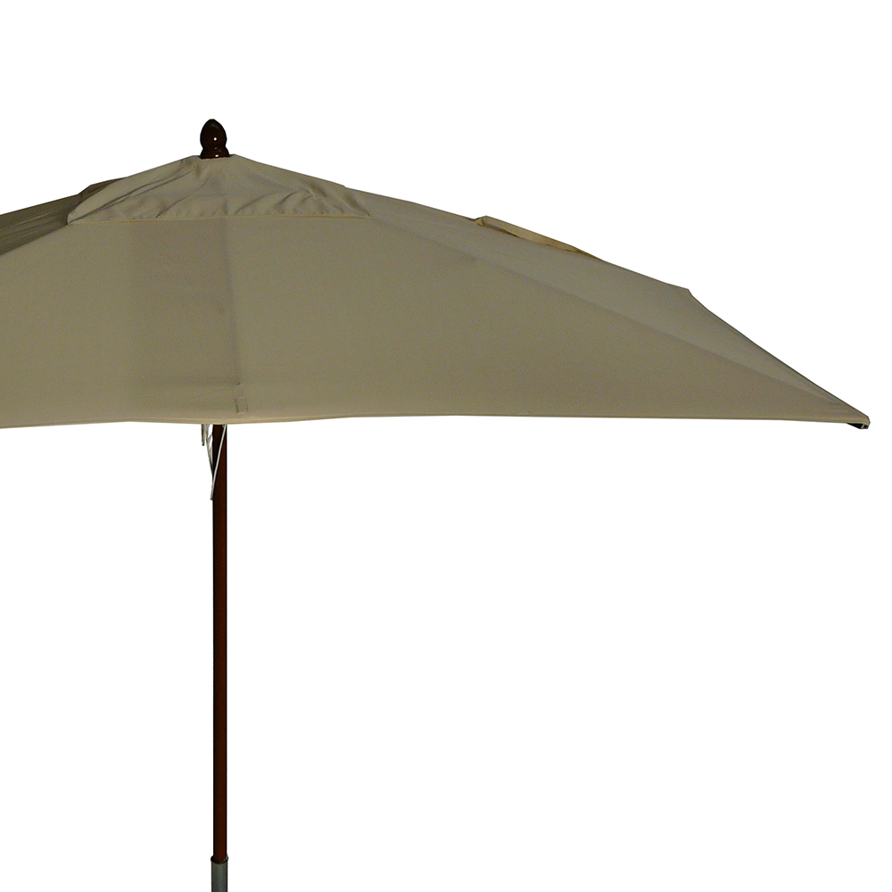 Outdoor umbrellas - Maffei Tombers Garden Umbrella In Polyma 300x400cm Central Pole 48mm