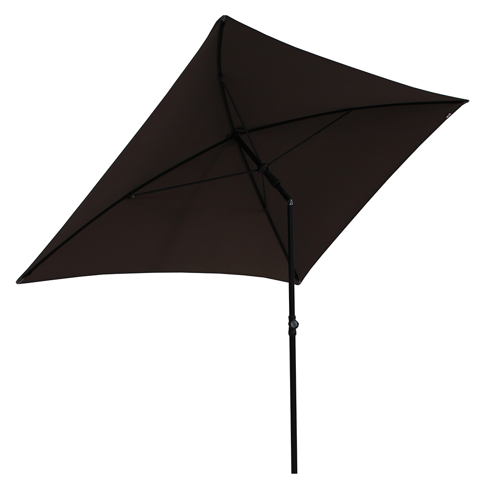 Outdoor umbrellas - Maffei Ombrellone Da Giardino Kronos In Polyma 240x150cm Palo Centrale 27/30mm