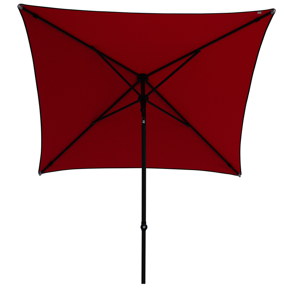 Outdoor umbrellas - Maffei Border Garden Umbrella In Dralon 200x200cm Central Pole 38/35mm